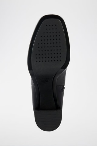 Bottines en cuir nappa de mouton Teulada C  - Noir