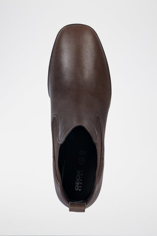Bottines en cuir nappa de mouton Teulada E  - Marron