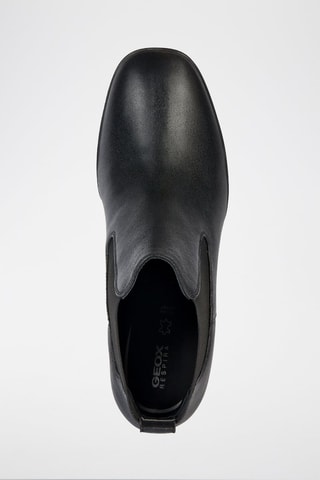 Bottines en cuir nappa de mouton Teulada E  - Noir