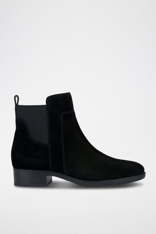 Bottines en nubuck Felicity G  - Noir