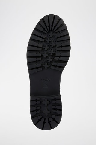 Bottines Chelsea en cuir nappa Iridea  - Noir