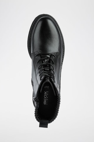 Bottines en cuir nappa Iridea N  - Noir