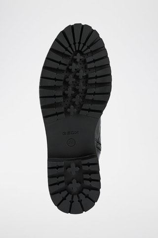 Bottines en cuir nappa Iridea N  - Noir