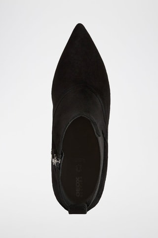 Bottines Chelsea en nubuck de chèvre Bigliana 90 A  - Noir