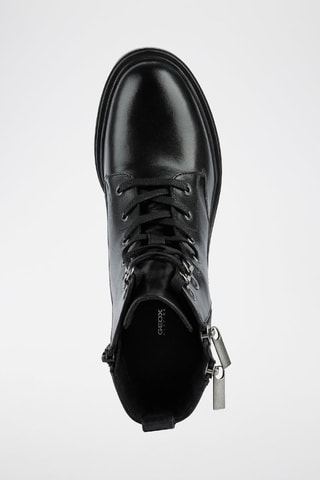 Bottines en cuir nappa Damiana K  - Noir