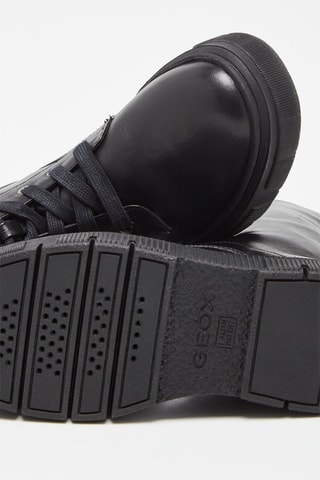 Bottines en cuir nappa Isotte - Noir