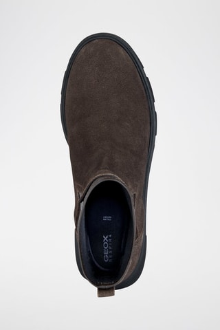 Bottines en nubuck Vilde C  - Marron