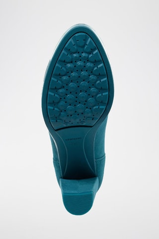 Bottines Chelsea en nubuck de chèvre Walk Pleasure 85 C  - Bleu