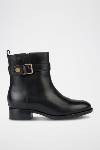 Bottines en cuir nappa Felicity Np Abx B  - Noir