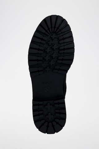 Bottines fourrées en cuir nappa Iridea Abx A  - Noir