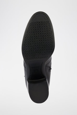 Bottines en cuir New Asheel B  - Noir