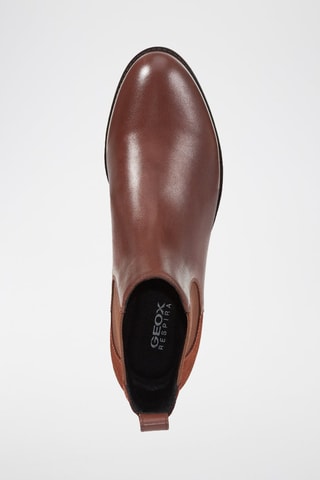 Bottines Chelsea en cuir Felicity F  - Marron