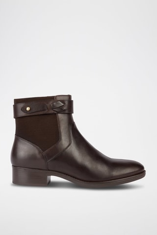 Bottines en cuir Felicity F  - Marron