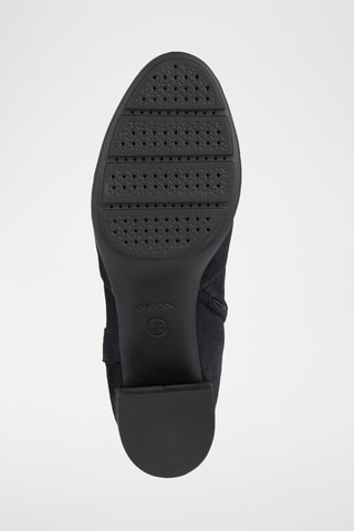 Bottines en cuir de chèvre nubuck D N.Annya M - Noir