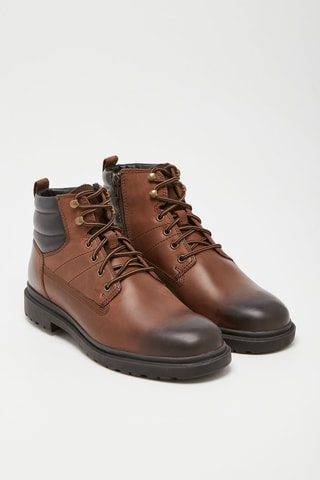 Bottines en cuir Andalo - Camel