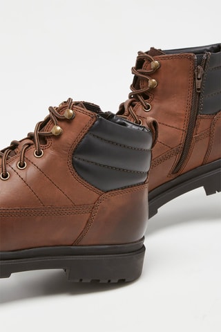 Bottines en cuir Andalo - Camel