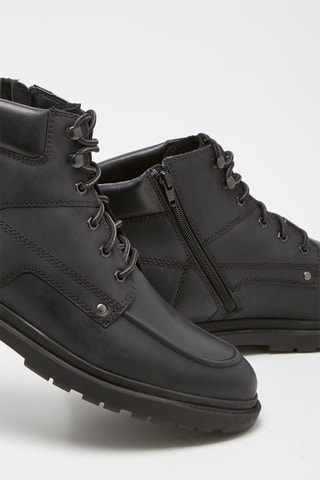 Bottines en cuir Andalo - Noir