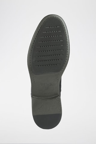 Bottines en cuir de chèvre Terence C  - Noir