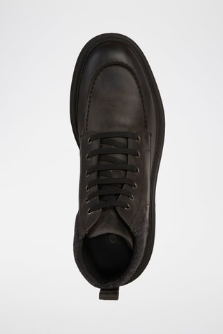 Bottines en cuir nappa Faloria Abx A  - Noir