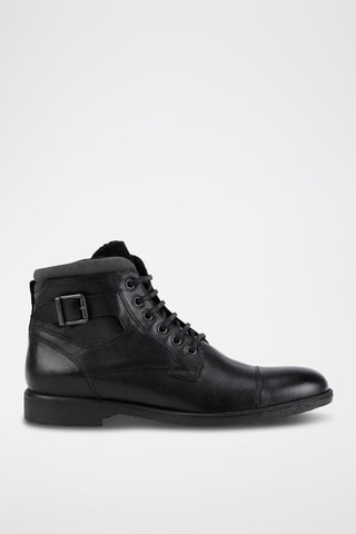 Bottines en cuir Jaylon A  - Noir