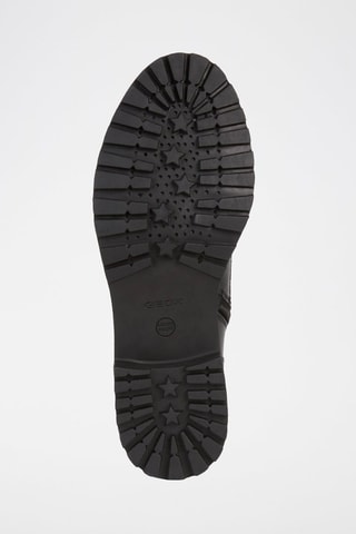 Bottines en cuir nappa Hoara - Noir