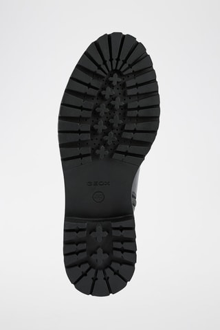 Bottines en cuir nappa Iridea - Noir