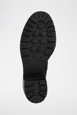 Bottines en cuir nappa Damiana - Noir