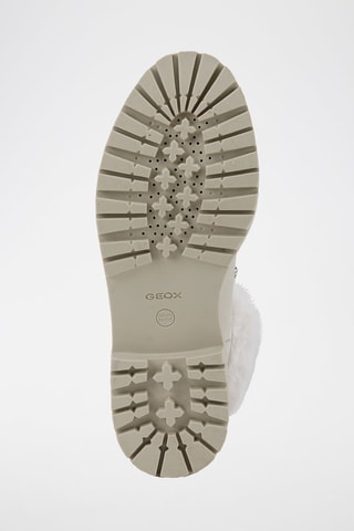 Bottines fourrées en cuir Iridea - Beige