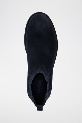 Bottines Chelsea en nubuck Spherica Ec1 C  - Bleu marine