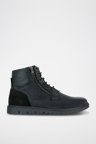 Bottines en cuir Ghiacciaio B  - Noir