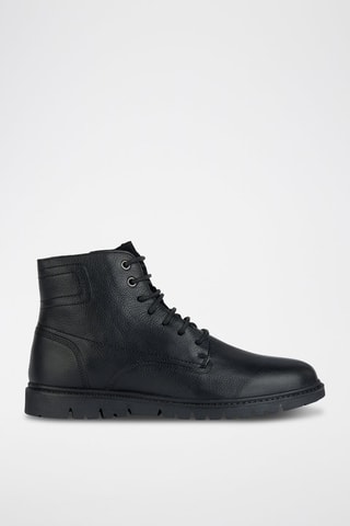 Bottines en cuir Ghiacciaio D  - Noir