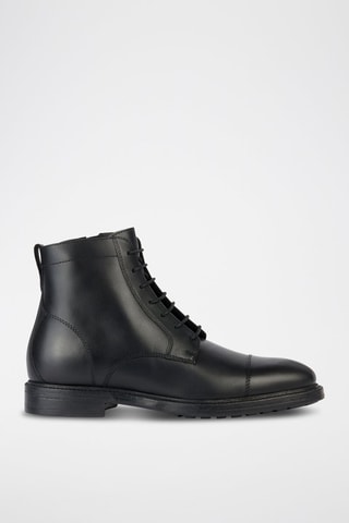 Bottines en cuir Tiberio A  - Noir