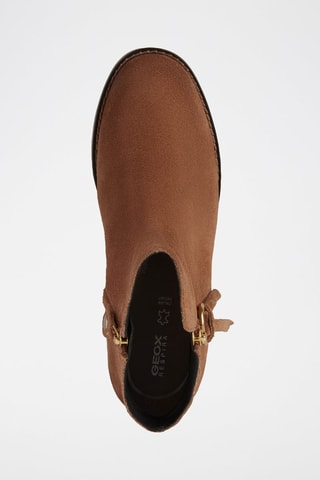 Bottines en nubuck Larysse - Marron