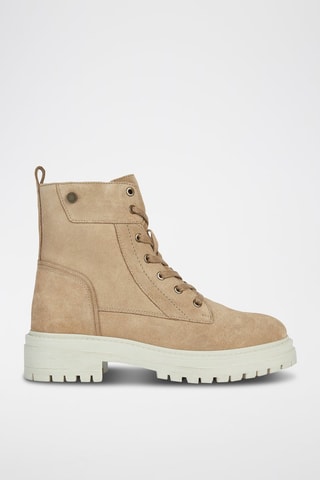 Bottines en nubuck D Iridea C - Beige