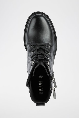 Bottines en cuir Damiana - Noir