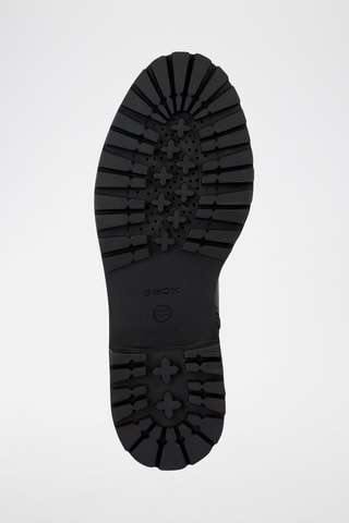 Bottines en cuir nappa Iridea - Noir
