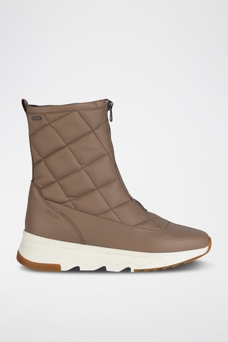 Bottines en cuir nappa Falena - Marron
