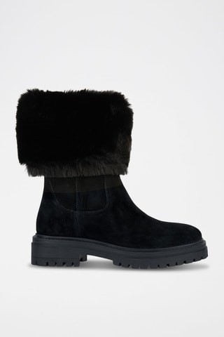 Bottines en nubuck Iridea - Noir