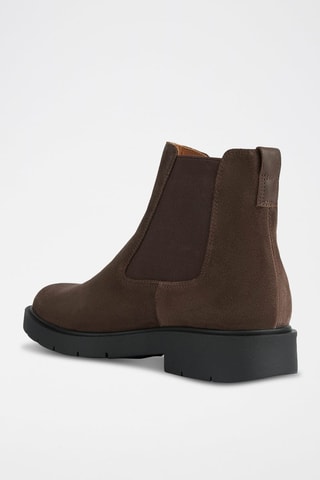 Bottines Chelsea en nubuck Spherica - Marron