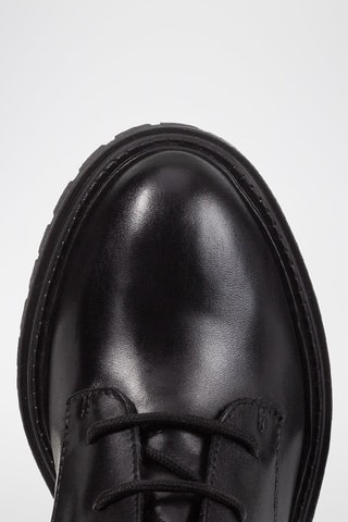Bottines en cuir - Noir