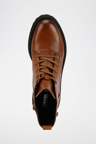 Bottines en cuir Iridea - Camel