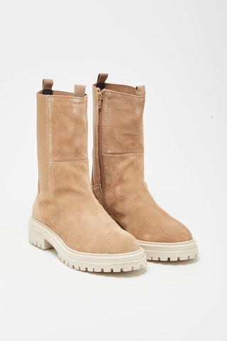 Bottines en nubuck Iridea - Camel
