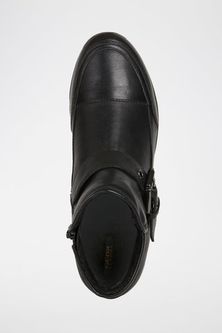 Bottines en cuir - Noir