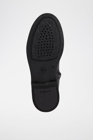 Bottines en cuir - Noir
