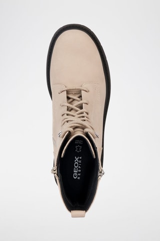 Bottines cuir Spherica - Beige