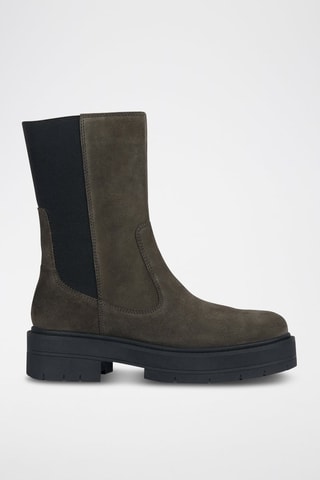 Bottines nubuck Spherica - Gris foncé