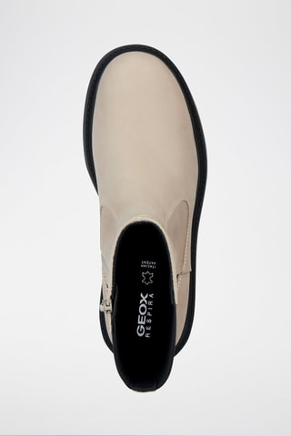 Bottines cuir Spherica - Beige