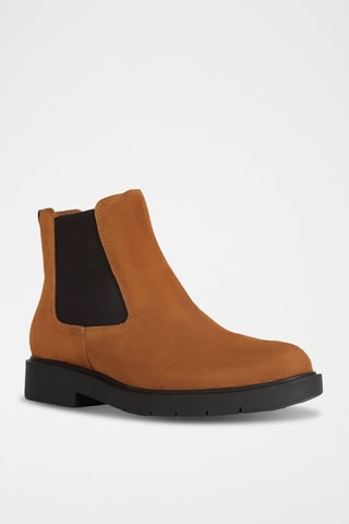 Bottines Chelsea en nubuck Spherica - Camel