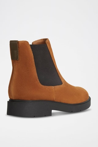 Bottines Chelsea en nubuck Spherica - Camel