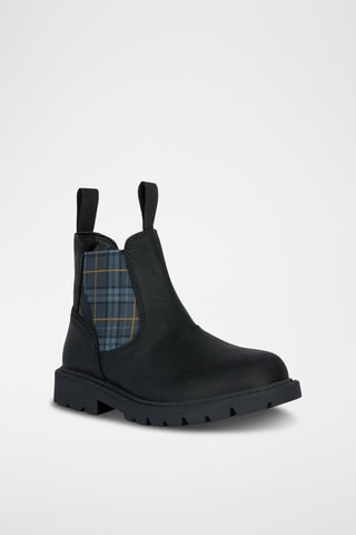 Bottines Chelsea en cuir Shaylax - Noir